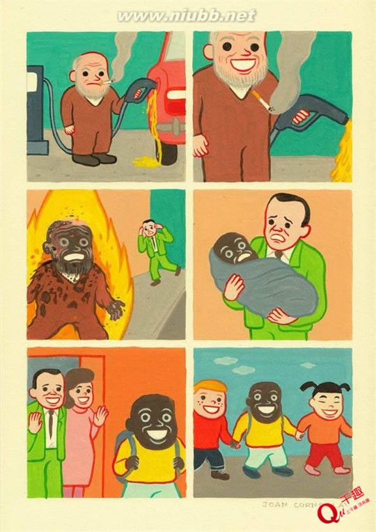 重口味暗黑漫畫，看完覺得我純潔正派的心靈被污染了_暗黑破壞神漫畫